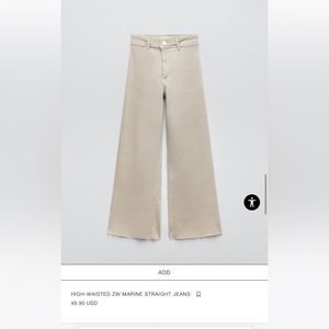 Zara marine pants